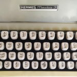 Hermes Media 3 Farsi Typewriter, courtesy of Amir Mesbahi